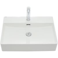 Раковина AQUAme 59 AQM5004 Белая глянцевая — фото 7, Раковины