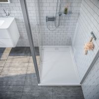 Акриловый поддон для душа Iddis Bild 90х120 BIL5WS0i22 Белый матовый — фото 3, Акриловые душевые поддоны