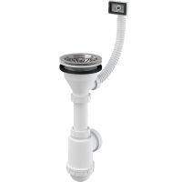 Сифон для кухонной мойки Alcaplast A447-DN50/40 Белый — фото 1, Сифоны для кухонной мойки