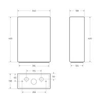 Товар: Унитаз-компакт безободковый CEZARES LUX CZR-159-CPR/CZR-159-SC - фото 14 Унитаз-компакт безободковый CEZARES LUX CZR-159-CPR/CZR-159-SC — фото 14, Напольные унитазы