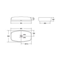 Раковина-чаша Point Веста 62 PN43702WB Белая — фото 3, Раковины