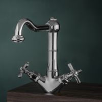 Смеситель для раковины Gattoni TRD TR300/18C0 Хром — фото 3, Смесители для раковины