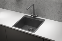 Товар: Granula-5151, ГРАФИТ МАТОВЫЙ, стальная кухонная мойка - фото 2 Granula-5151, ГРАФИТ МАТОВЫЙ, стальная кухонная мойка — фото 2, Кухонные мойки