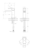 Смеситель на раковину CEZARES PORTA-LS1-SR — фото 2, Аксессуары для раковины