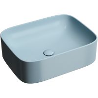 Раковина-чаша Ceramicanova Element 51 CN6052ML Голубая матовая — фото 2, Раковины накладные