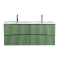 База под раковину подвесная CEZARES DUET-N-1200-4C-SO-2-PS-P — фото 1, Тумбы под раковину