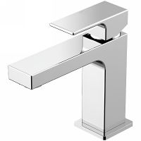 Смеситель для раковины Gattoni Kubik 2582/25C0 Хром — фото 1, Смесители для раковины