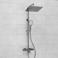 A199.118.065.087.CH Thermo Душевой комплект с термостатическим смесителем — фото 1, Душевые стойки