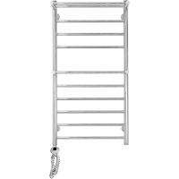 Электрический полотенцесушитель Domoterm Медея сп2 П10 500x1000 EL с двумя полками Хром — фото 1, Электрические полотенцесушители