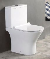 Унитаз компакт Azario Verde AZ-2224 с бачком и сиденьем Микролифт — фото 3, Унитазы