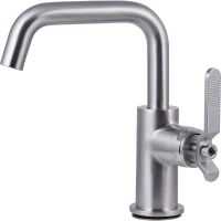 Смеситель для раковины Bronze de Luxe 1760'S 1178CC Хром матовый — фото 1, Смесители для раковины