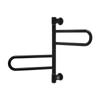 Электрический полотенцесушитель Energy U chrome G2K RAL 9005 EETR0UG2K00000R905M Черный матовый — фото 3, Электрические полотенцесушители