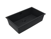 Мойка для кухни ALVEUS OMNI 40 GRANITAL DEEP BLACK-G90 BE 750x450x198 с сифоном 1148151 — фото 2, Кухонные мойки