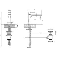 Смеситель для раковины Gessi Emporio Via Manzoni 38601#031 Хром — фото 2, Смесители для раковины