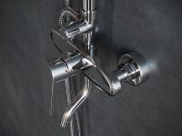 Душевая система Laguraty 17059 Хром — фото 7, Душевые стойки