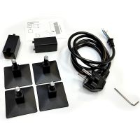 Электрический полотенцесушитель Comfysan Roma-K EC-6 60x40 016517 Черный матовый — фото 2, Электрические полотенцесушители