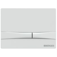 Клавиша смыва Berges Novum F1 040051 Белая — фото 1, Кнопки смыва
