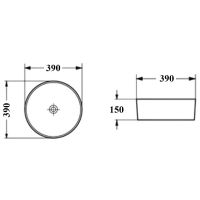 Товар: Раковина-чаша Bond 39 S53-398 Черная матовая - фото 9 Раковина-чаша Bond 39 S53-398 Черная матовая — фото 9, Раковины