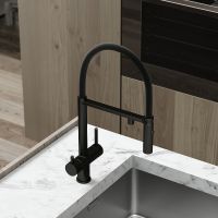 Смеситель для кухни Sancos Imola SC4010MB Черный матовый — фото 5, Смесители для кухни