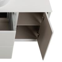 Товар: Шкафчик подвесной с одной дверцей, совместимый с базой под раковину CEZARES BELLAGIO 54862 Bianco op - фото 2 Шкафчик подвесной с одной дверцей, совместимый с базой под раковину CEZARES BELLAGIO 54862 Bianco op — фото 2, Шкафы для ванной