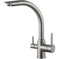 Товар: Смеситель для кухни Haiba Нержавеющая сталь арт-HB70304 - фото 1 Смеситель для кухни Haiba Нержавеющая сталь арт-HB70304 — фото 1, Смесители для кухни