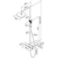 Товар: Душевая система Iddis SpaHome SPHBLTKi06 с термостатом Черная матовая - фото 15 Душевая система Iddis SpaHome SPHBLTKi06 с термостатом Черная матовая — фото 15, Душевые стойки