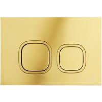 Клавиша смыва Iberica Blanca Esti-Q IB.B083.006.001 Золото глянцевое — фото 1, Кнопки смыва