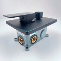 Душевая система ALMAes Teivaz TVZ-1805 Черная матовая — фото 9, Встраиваемые душевые комплекты