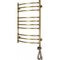 Электрический полотенцесушитель Domoterm Калипсо П10 500x800 АБР ER Античная бронза — фото 3, Электрические полотенцесушители