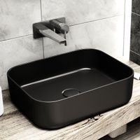 Товар: Раковина-чаша Point Меркурий 50 PN43832BM Черная матовая - фото 6 Раковина-чаша Point Меркурий 50 PN43832BM Черная матовая — фото 6, Раковины накладные