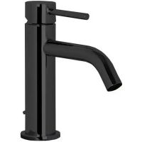 Смеситель для раковины Fima Carlo Frattini Spillo Up F3031XSNS Черный — фото 1, Смесители для раковины