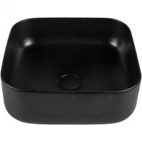 Товар: Раковина-чаша Bond 38 S57-388 Черная матовая - фото 8 Раковина-чаша Bond 38 S57-388 Черная матовая — фото 8, Раковины накладные