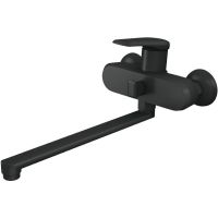 Товар: Смеситель для ванны Rush Nevis NE1735-51Black универсальный Черный матовый - фото 5 Смеситель для ванны Rush Nevis NE1735-51Black универсальный Черный матовый — фото 5, Для душа и ванны