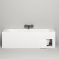 Ванна из искусственного камня Salini Orlanda 170х70 102011M Белая матовая — фото 13, Ванны из искусственного камня