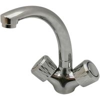 Смеситель для раковины Melodia della vita Elegia MDV32022 Хром — фото 1, Смесители для раковины