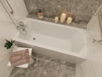 Акриловая ванна Vayer Milana 190x80 Гл000025934 без гидромассажа — фото 4, Акриловые ванны