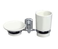 K-28126 Держатель стакана и мыльницы — фото 1, Прочие аксессуары и комплектующие