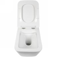 Товар: Унитаз Bond F04-10 подвесной Белый с сиденьем Микролифт - фото 3 Унитаз Bond F04-10 подвесной Белый с сиденьем Микролифт — фото 3, Подвесные унитазы