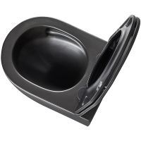 Товар: Унитаз Lemark Glazer 9612004 подвесной Черный матовый с сиденьем Микролифт - фото 2 Унитаз Lemark Glazer 9612004 подвесной Черный матовый с сиденьем Микролифт — фото 2, Подвесные унитазы