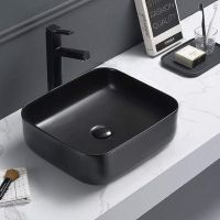 Раковина-чаша CeramaLux 38 2106MB Черная матовая — фото 1, Раковины