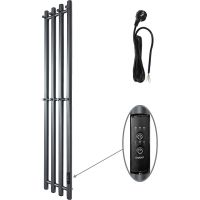 Электрический полотенцесушитель Маргроид Inaro 1200x210 Inaro-12018-1049-7024R правый Графитовый сер — фото 1, Электрические полотенцесушители