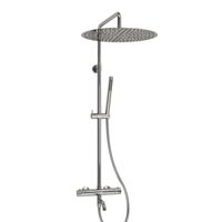 Товар: A188.117.137.087.CH Thermo Душевой комплект с термостатическим смесителем - фото 2 A188.117.137.087.CH Thermo Душевой комплект с термостатическим смесителем — фото 2, Душевые стойки