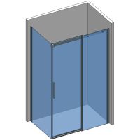 Товар: Душевая стенка AQUAme 80 профиль Хром стекло прозрачное арт-AQM4804 - фото 4 Душевая стенка AQUAme 80 профиль Хром стекло прозрачное арт-AQM4804 — фото 4, Боковые стенки