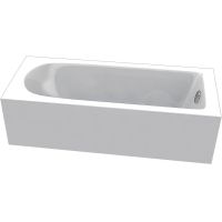 Акриловая ванна C-Bath Rea 170x70 CBQ002003 без гидромассажа — фото 1, Акриловые ванны