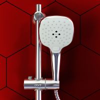 Душевой гарнитур Dorff Prime D0140000 Хром — фото 3, Душевые гарнитуры
