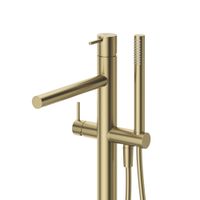 Напольный смеситель для ванны и душа CEZARES LEAF-VDP-L-SR — фото 2, Смеситель для ванны