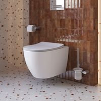 Товар: Унитаз подвесной безободковый с сиденьем CEZARES STREAM CZR-2426-TH-TOR/SC - фото 12 Унитаз подвесной безободковый с сиденьем CEZARES STREAM CZR-2426-TH-TOR/SC — фото 12, Подвесные унитазы