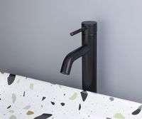 Смеситель для раковины Bronze de Luxe Scandi 1452B Черный матовый — фото 5, Смесители для раковины