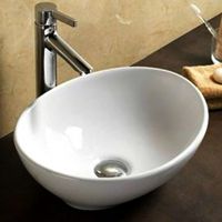 Раковина-чаша CeramaLux 40 7138 Белая — фото 2, Раковины накладные