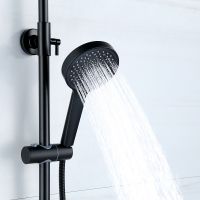 Товар: Душевая система Bond B01-8188 Черная матовая - фото 8 Душевая система Bond B01-8188 Черная матовая — фото 8, Душевые системы